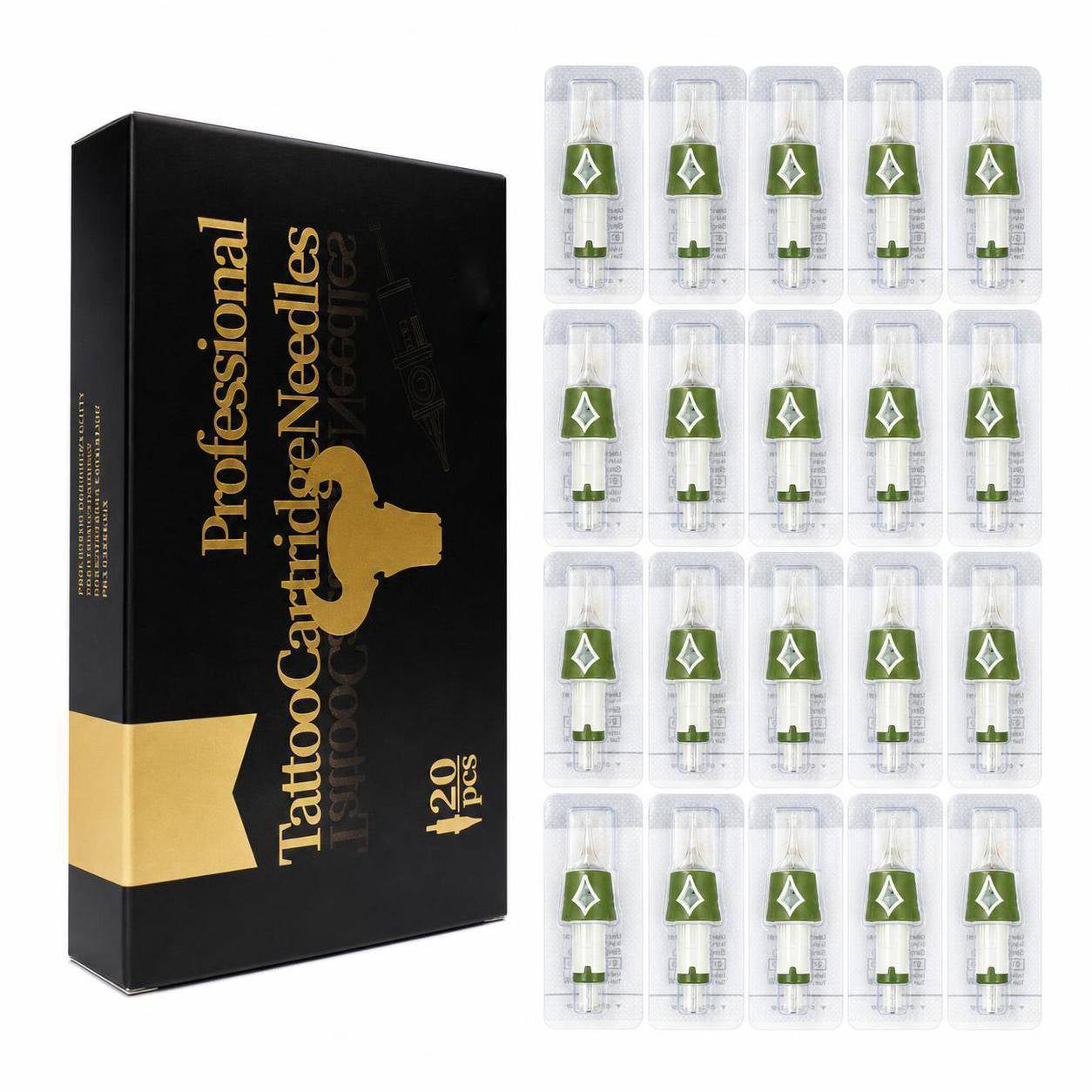 Round Liner 0.35mm 1207RL Tattoo Nadelmodule 20 St./Box