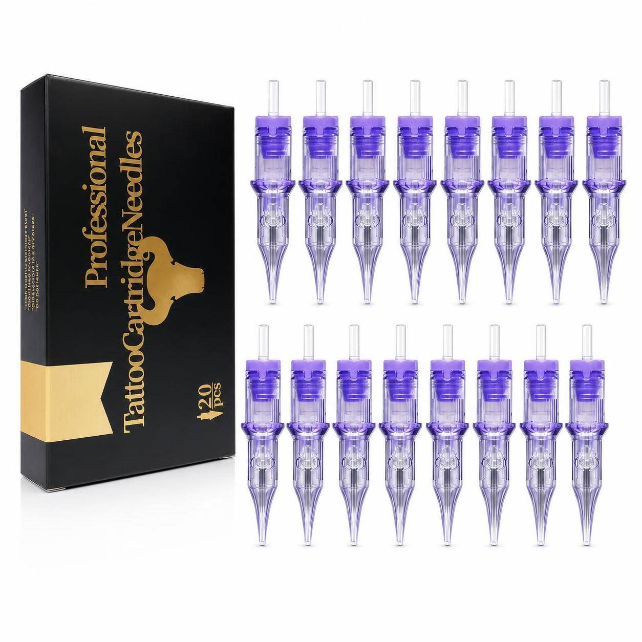 Round Liner 0.30mm 1001RL Tattoo Needle Cartridges 20PCs/Box